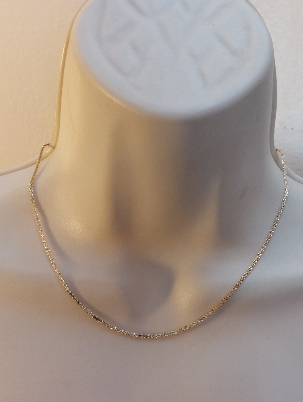 Gold Over Sterling Margarita Chain Vermeil Necklace - Picture 2 of 6